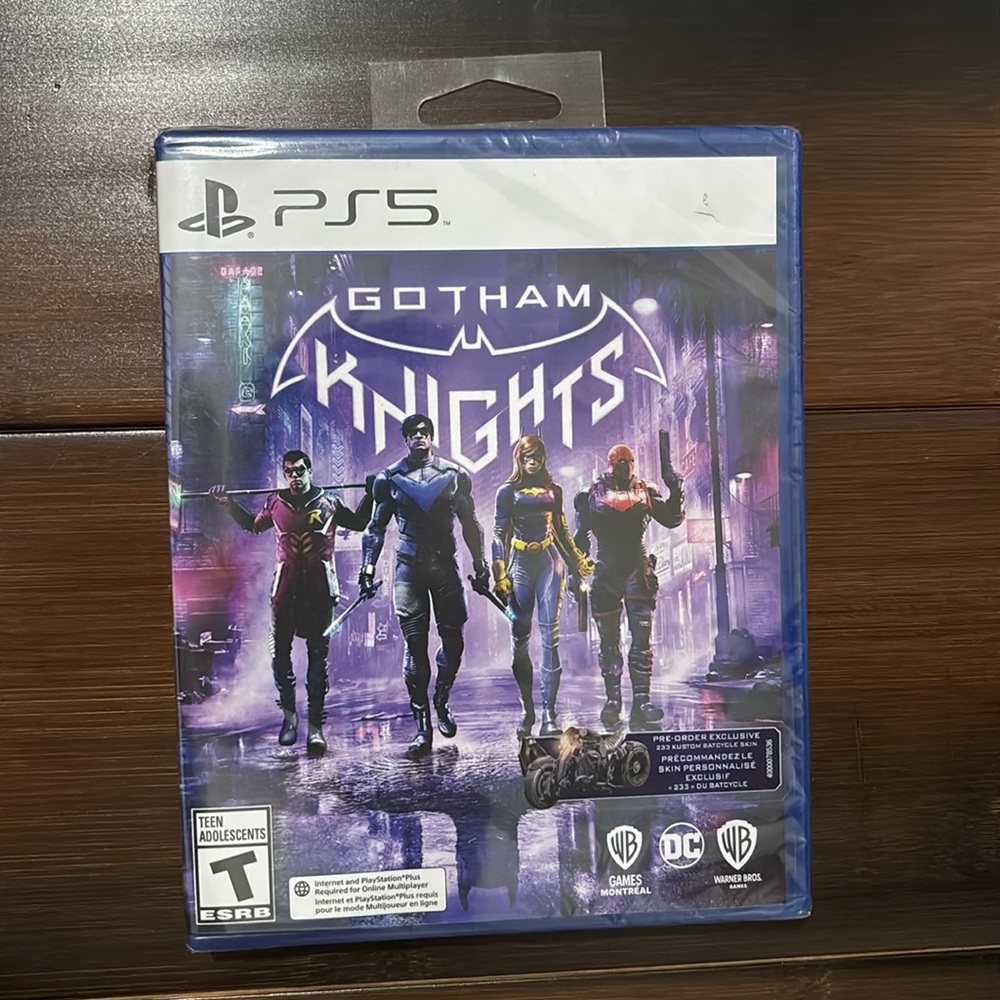 SEALED PS5 Gotham Knights